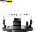 54mm (2.13in) O.Z Wheel Center Cover Base #M514 - Image 2