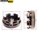 79mm (3.11in) Advan Benz OZ Audi Wheel Center Caps - 20213570 - Image 13