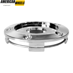 4pcs 65mm 2 9/16in Wheel Center Caps Silver - Image 6