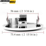 75mm (2.97in) Wheel Center Cap For Lexus GS 400/430 Black Or Silver - Image 8
