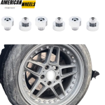 100pcs Universal Wheel Rim Lip Rivets Nuts - 23112152 - Image 2