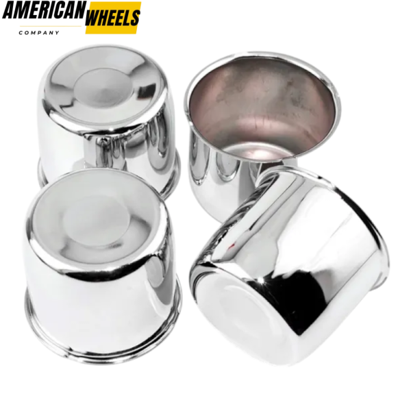 108mm 4.25in Truck Wheels Center Caps Push Thru 4.25" Bore 3.66" Tall for Wheel Rim - Image 4