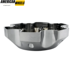 4pcs Moto 138mm 5 13/32in Wheel Center Caps #MO989C02 6 Lug Nuts Chrome - Image 5