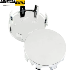 57mm (2.24in) Linco1n Mark Series Wheel Center Caps #G769B - Image 4