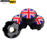 Union Jack Floating Wheel Center Caps 67mm (2.62in) - Image 5