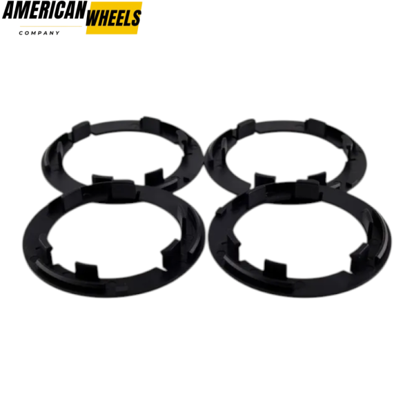 95mm BBS Wheel Center Cap Rings Nylon 09.23.132 For RZ RG 15" 16" Wheels - 20214602 - Image 3
