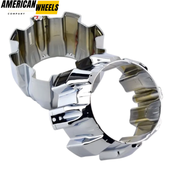 4pcs ION Alloy 168mm 6 5/8in Wheel Center Caps #C101710-0 Silver - Image 4