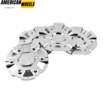 4pcs 2Crave 172mm 6 3/4in Wheel Center Caps #C607701CAP Silver - Image 3