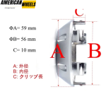 59mm (2.32in) Ruff Racing Wheel Center Cap #MK009 - Image 4