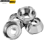 Toyota Wheel Center Caps Chrome OD: 64mm 2.52in ID:61mm 2.4in 4pcs - 20214438 - Image 3