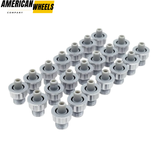 50PCS KMC XD Series Addic.t Wheel Silver Rivet #BDW027-1 - 23112197 - Image 3