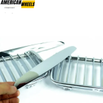BMW Chrome Front Kidney Grills for 3 Series E90 - 21623112 - Image 3