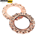 4pcs BBS Wheel Center Fitment 151mm 5 15/16in #09.23.134 Rose Gold - Image 3