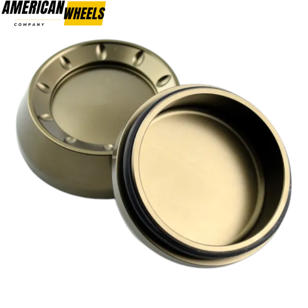 4pcs RAYS Volk Racing CE28 67mm 2 5/8in Wheel Center Caps Metal Brown - Image 5