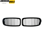 BMW Matte Black Front Kidney Grills for 3 Series F30 F35 - 21623111