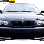 BMW Matte Black Front Kidney Grills for 3 Series E46 Sedan Touring 4-door - 21623104 - Image 2