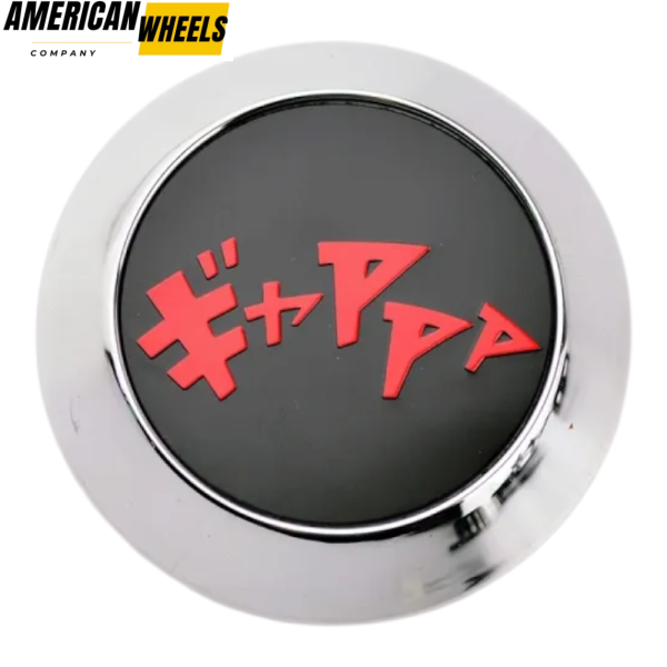 4pcs Initial Drift Onomatopoeia 70mm 2 3/4in Wheel Center Caps - Image 7