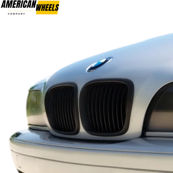 BMW Matte Black 5 Series Grill Fit 1998-2003 E39 - 21623119 - Image 3