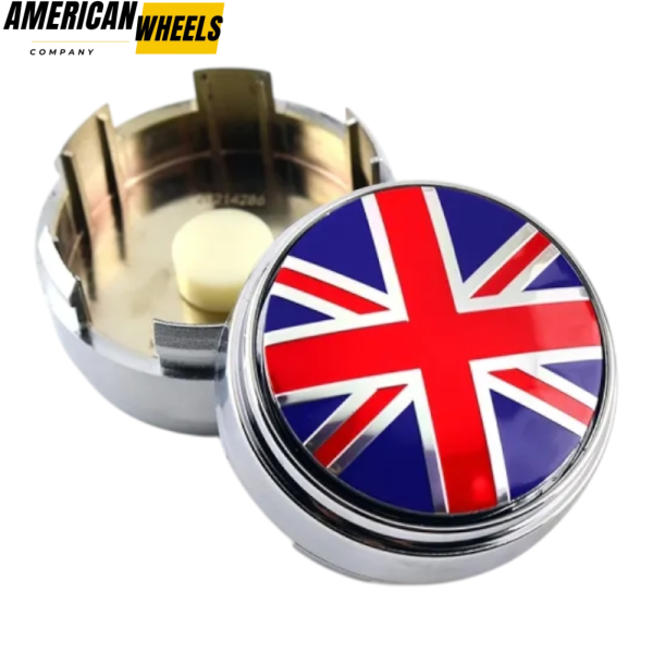 Union Jack Floating Wheel Center Caps 67mm (2.62in) - Image 6