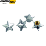 20pcs Metal Star Universal Wheel Tire Valve Stem Caps - 23112090 - Image 2