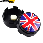 Union Jack Floating Wheel Center Caps 67mm (2.62in) - Image 7