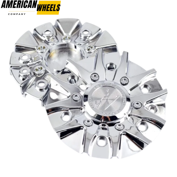 4pcs ZINIK 156mm 6 1/8in Wheel Center Caps Silver Plating - Image 4
