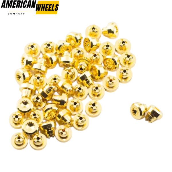 100pcs Wheel Rim Lip Rivets Nuts - 23112161 - Image 2