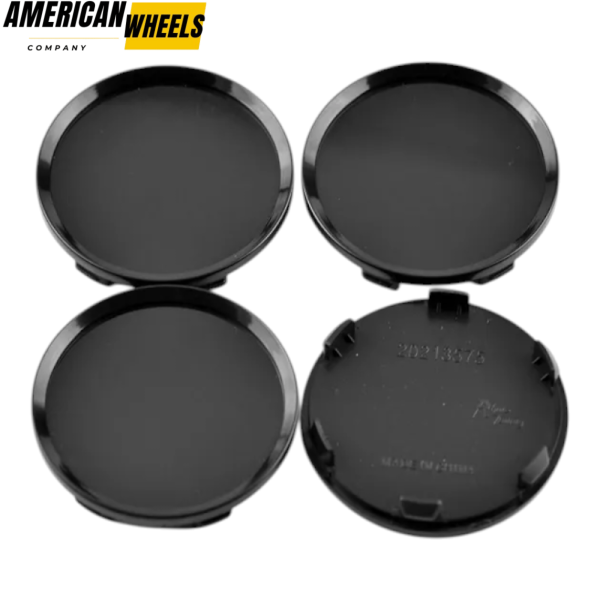 64mm (2.52in) Saturn Vauxhall Opel Wheel Center Caps #93358015 - Image 5