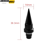 50pcs Universal Wheel Rim Lip Rivets Lug Nuts - 23112151 - Image 11
