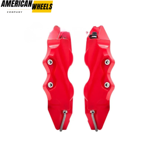 GM Brake Caliper Cover Three-Dimensional Wheel Calipers Red 8pcs small - 21002039RDSx8