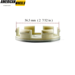 4pcs HONDA 58mm 2 9/32in Wheel Center Caps #08w14-sel-7000-A3 Silver - Image 3