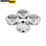 4pcs Subaru National Emblem Of The Russian 61mm 2 3/8in Wheel Center Caps #28821AE000 Silver Base - 20277075CH（20214550CH+20220959BKS ）x4 - Image 3