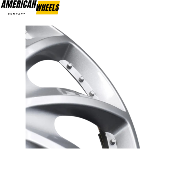 1pc 390mm 15 6/16in Universal Wheel Cover Silver - 20274089SV - Image 5