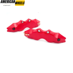 GM Brake Caliper Cover Three-Dimensional Wheel Calipers Red 8pcs Medium - 21002039RDM - Image 5