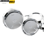 100pcs O.Z Wholesale 68mm 2 21/32in Plain Wheel Center Caps #M673 #81310564 Silver - Image 6
