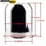 3.74in Push Through Center Caps For 3.74" Bore 4.41" Tall Trailer Rims - 20274072 - Image 4