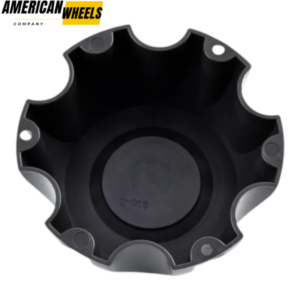 4pcs 137mm 5 3/8in Wheel Center Caps Bright Black - Image 3