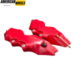 GM Brake Caliper Cover Three-Dimensional Wheel Calipers Red 8pcs Medium - 21002039RDM - Image 3