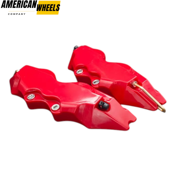 GM Brake Caliper Cover Three-Dimensional Wheel Calipers Red 8pcs Medium - 21002039RDM - Image 3