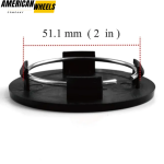 65mm (2.55in) Universal Wheel Center Caps - Image 8