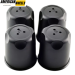 American Racing Push Through Center Caps for AR23 AR61 Rim 83mm 3.27in 4pcs