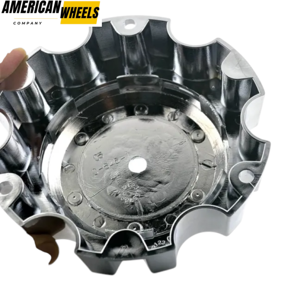 1pc 140mm 5 1/2in Wheel Center Cap Silver - Image 4