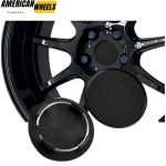 65mm (2.55in) Universal Wheel Center Caps