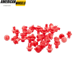 100pcs Wheel Rim Lip Rivets Nuts Car Accessories - Image 37