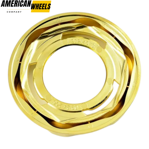 101.5mm BBS Wheel Center Caps Six-Sided Aftermarket Replacement Rim Caps #09.24.206 4pcs - 20214673 - Image 7