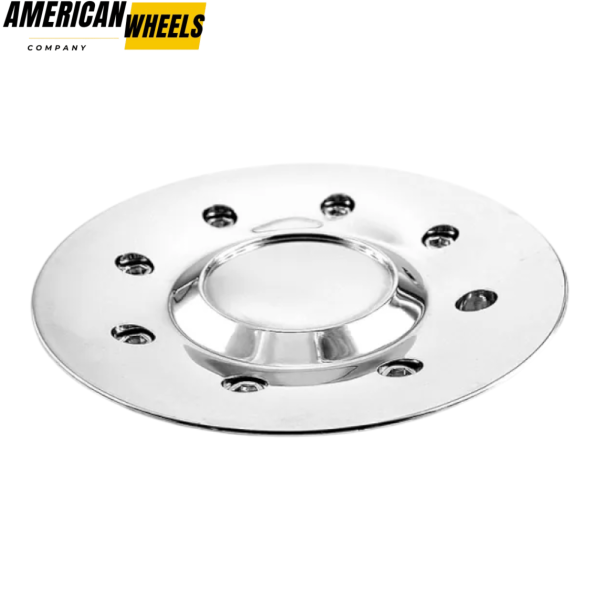 1pc 156mm 6 1/8in Wheel Center Cap Bright Silver - Image 5