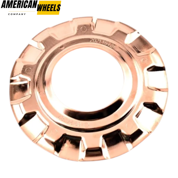 4pcs BBS 163mm 6 13/32in Hub Cover Ring #09.24.187 Rose Gold - Image 5