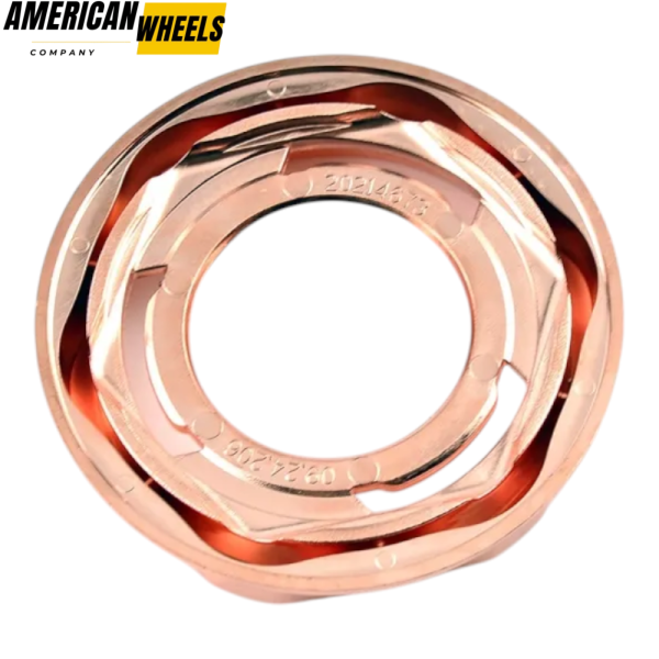4pcs BBS 102mm 4in Wheel Center Caps #09.24.206 Rose Gold - 20214673RG - Image 6