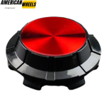 4pcs GMC Cadillac Chevy 83mm 3 1/4in Wheel Center Caps #9595891 Red Label Black Base - 20214949BKR[14618RD+14726BK]x4 - Image 7