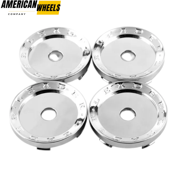 OD:59mm (2.3in) ID: 55mm (2.1in) LEADER Aftermarket Wheel Center Rim Caps Replace 4pcs - 20213571 - Image 7